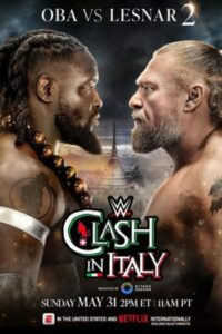 WWE Clash In Italy (1st May 2026)